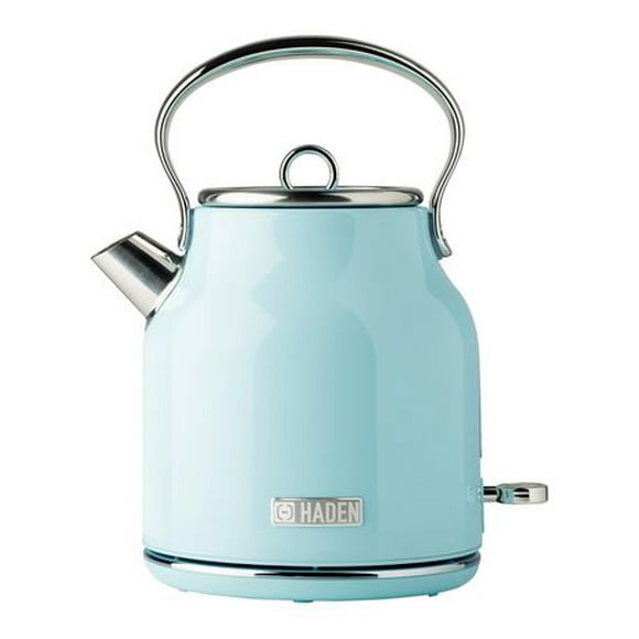 Haden Heritage 1.7 Liter  (7 Cup) Stainless Steel Electric Kettle with Auto Shut-Off