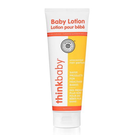 Thinkbaby Baby Lotion, Unscented, EWG Verified, Vegan, Natural Lotion 237ml