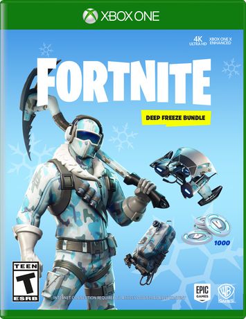Warner Bros Fortnite Deep Freeze Bundle Xbox One Video Game - fortnite deep freeze bundle xbox one video game image 1 of 1