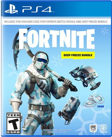 fortnite deep freeze bundle ps4 video game walmart canada - fortnite free game