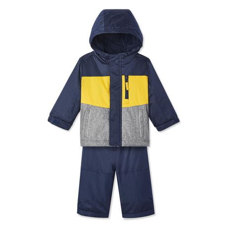 baby boy two piece snowsuit