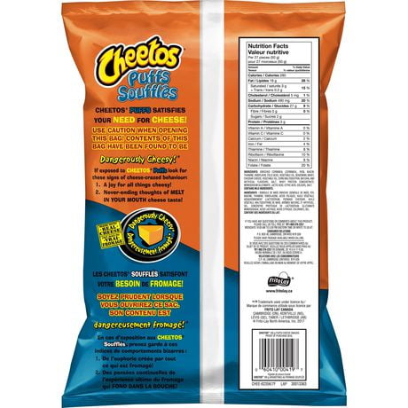 Cheetos® Puffs Cheese Flavoured Snacks | Walmart Canada