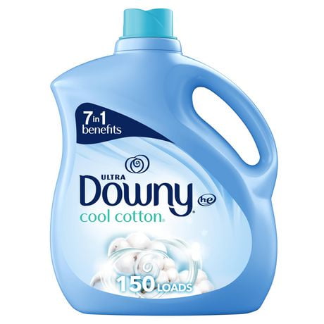 Downy Ultra Laundry Liquid Fabric Softener (Fabric Conditioner), Cool Cotton, 3.29L