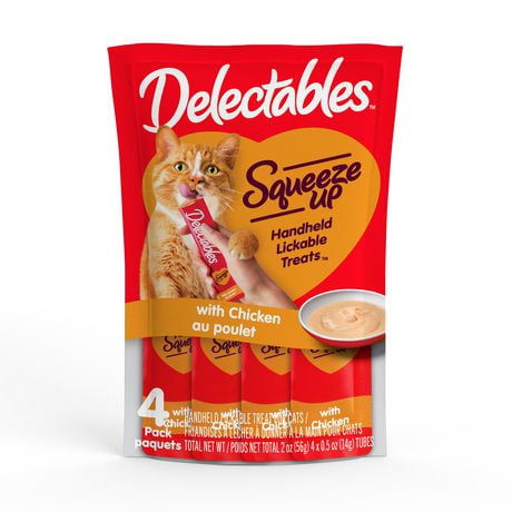 Delectables™ Chicken Squeeze Up™ Cat Treat, 4 x 14g (4pk)
