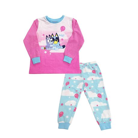 Bluey Toddler Girls 2 Piece Bluey and Socks Sleepwear Set - Walmart.ca