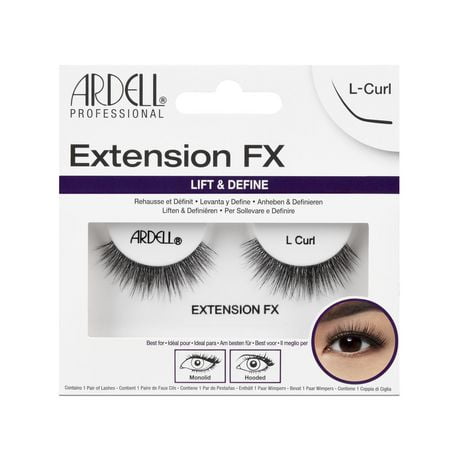 Ardell Extension FX - Lift & Define - L-Curl - 1 Pair, Keeping your lash game strong