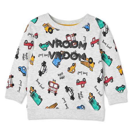 George Baby Boys' Crew Neckline Sweatshirt | Walmart Canada