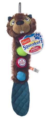 dog toy with multiple squeakers