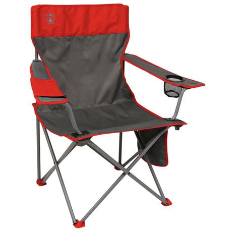 Coleman Quad Red Portable Chair Walmart Canada   999999 76501155846 