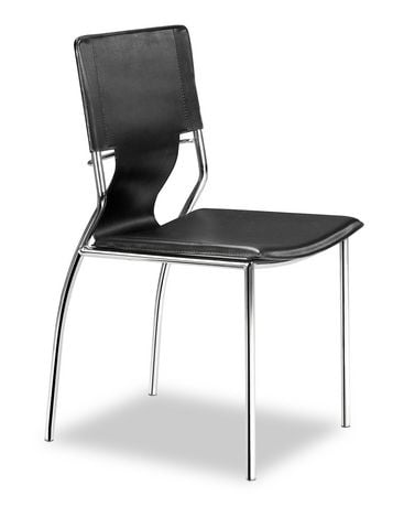 zuo trafico leather dining chairs walmart canada