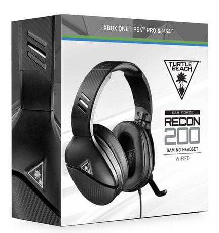 Turtle Beach Recon 200 Amplified Xbox One & PS4 Gaming Headset ...