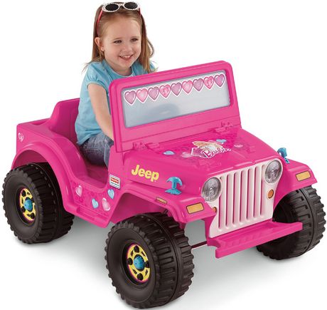 barbie jeep power wheels battery