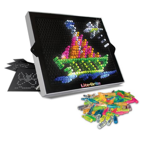 light pegboard toy