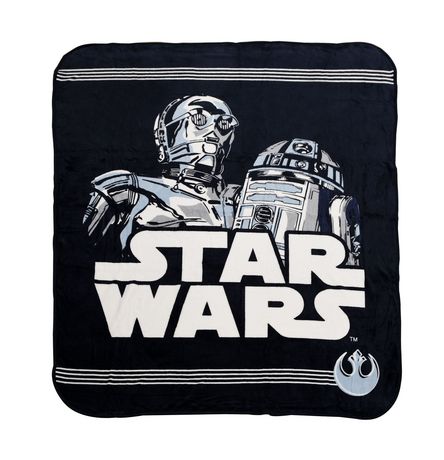 star wars plush blanket