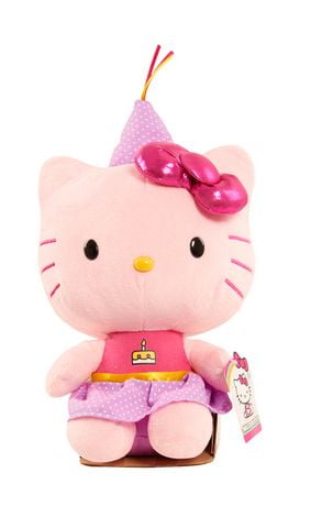 Hello Kitty Large Birthday Cake Plush Toy | Walmart Canada