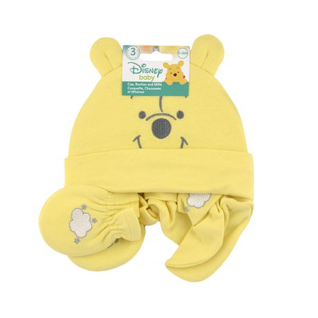 Disney Baby Pooh Cap, Mitten & Booties | Walmart.ca