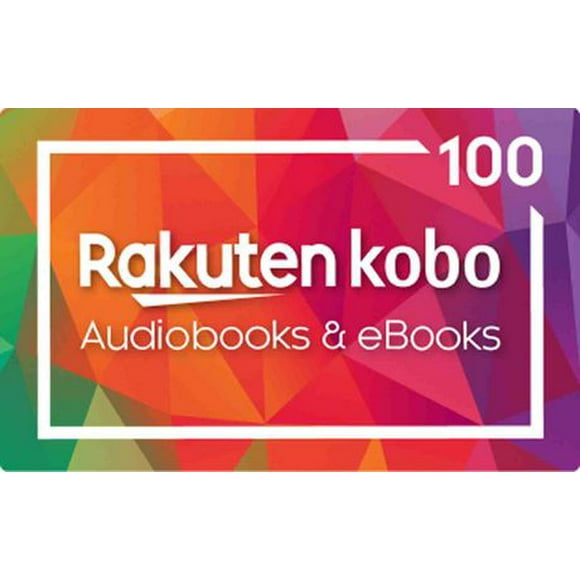 Kobo Carte Cadeau Électronique - 100 $ [Téléchargement Numérique]