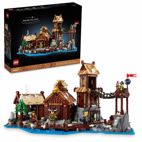 LEGO Ideas Le village viking 21343 Ensemble de construction (2103 pièces)