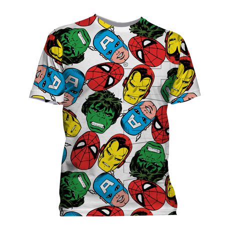 Marvel Men's Short Sleeve Crew Neck T-shirt | Walmart Canada