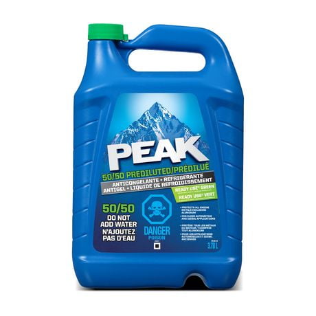 PEAK Vert Antigel 50/50 Mix, 3.78 Liters
