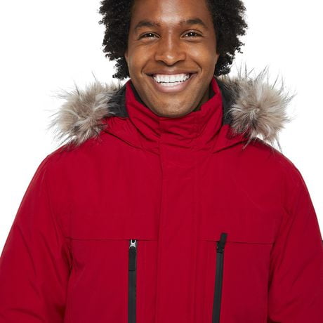 canadiana men's hooded parka