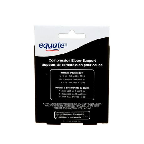 Support pour coude 3400WMCA Equate(Tm/Mc)