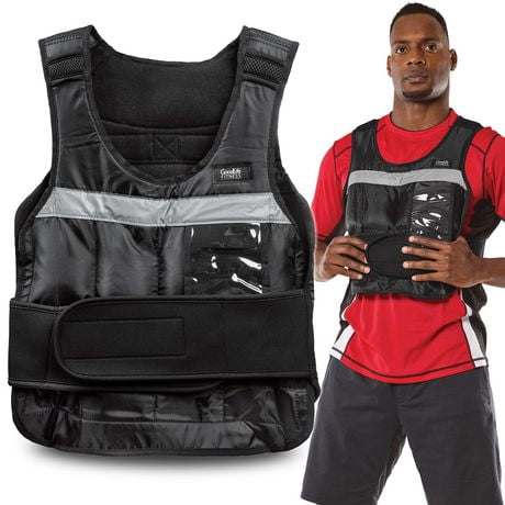 GoodLife FITNESS 20LB Adjustable Weighted Vest