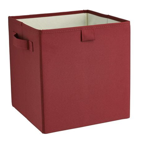 Premium 2-Handle Bin in Red | Walmart Canada