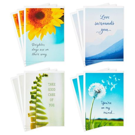Hallmark Sympathy, Get Well, Thinking of You Cards Assortment, Take