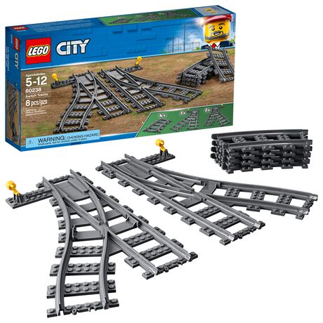 LEGO City Switch Tracks 60238 Building Kit (6 Piece) | Walmart Canada