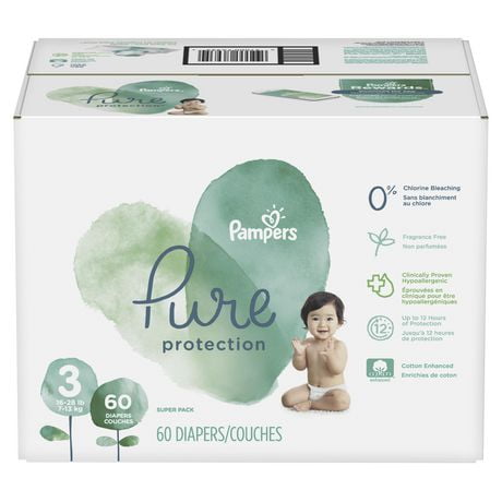 pampers pure diapers walmart