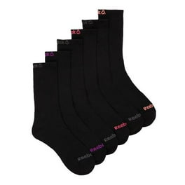 Flower pattern cotton crew (Mid-calf) socks 2-Pair Pack 