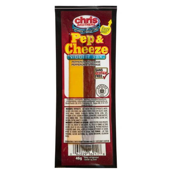 Chris Brothers bâtonets de pepperoni avec fromage 72 x 46 grammes