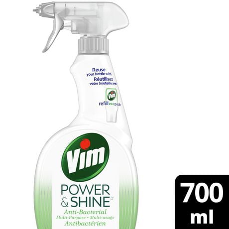 Vim Power and Shine Anti-Bacterial Spray, 700 ml Cleaner