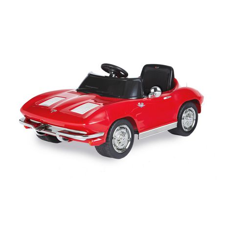 red corvette ride on