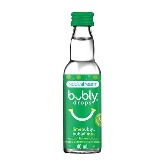 SodaStream bubly drops Lime, One 40ml bubly drops ™ bottle
