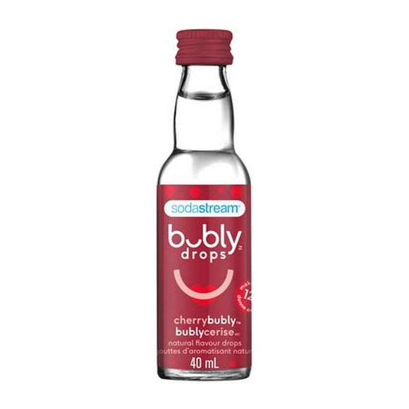 SodaStream bubly drops Cherry, One 40ml bubly drops ™ bottle