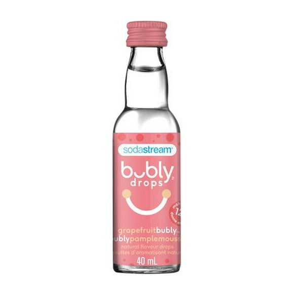 SodaStream bubly drops Grapefruit, One 40ml bubly drops ™ bottle