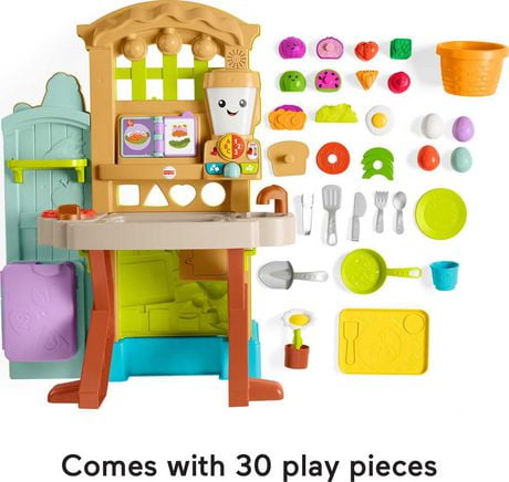 Fisher Price Laugh Learn Grow The Fun Garden To Kitchen Bilingual Edition Walmart Canada