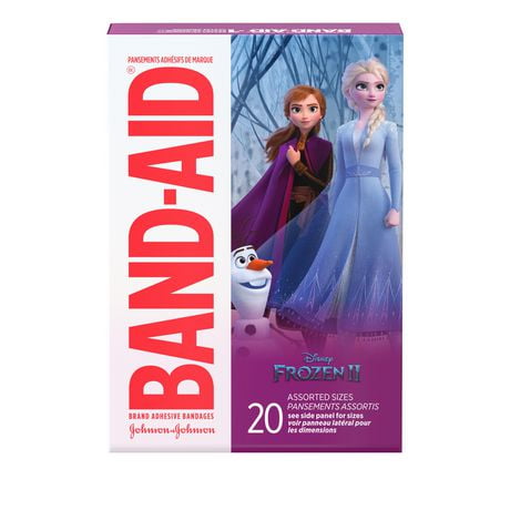 Band-Aid Kids Adhesive Bandages, Frozen, 20 Assorted bandages