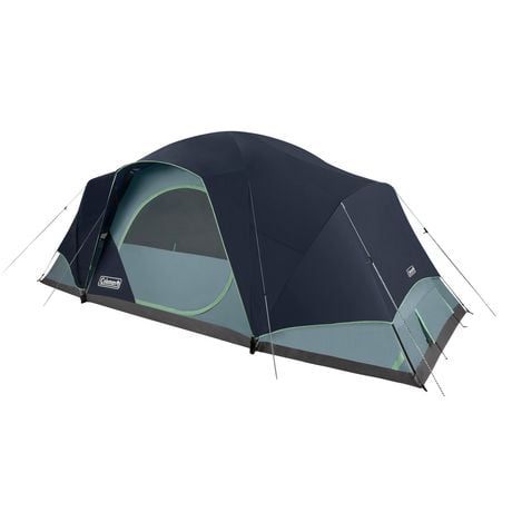 Coleman Skydome 12-Person Camping Tent XL, Blue Nights