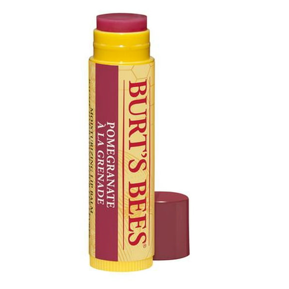 Burt’s Bees 100% Natural Moisturizing Lip Balm, Pomegranate, 1 x 4.25g