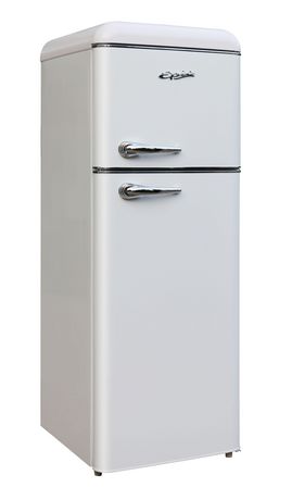 Epic 7 5 Cu Ft White Retro Top Mount Refrigerator Walmart Canada   6000207164186 