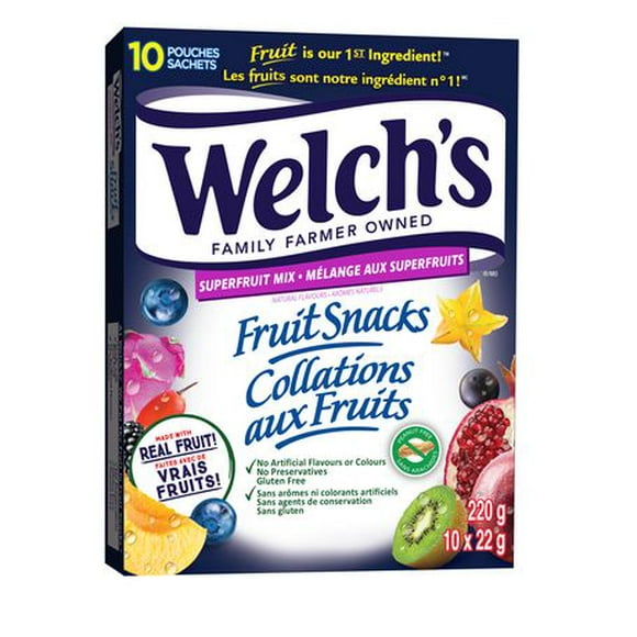 Welch’s® Fruit Snacks Superfruit 10ct