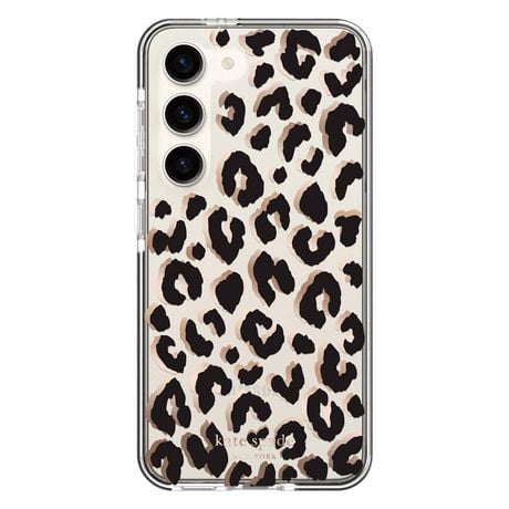 Kate Spade Defensive Hardshell Case City Leopard Black for Samsung ...