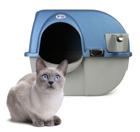 Omega Paw Premium Roll 'n Clean Self Cleaning Litter Box Large size ...