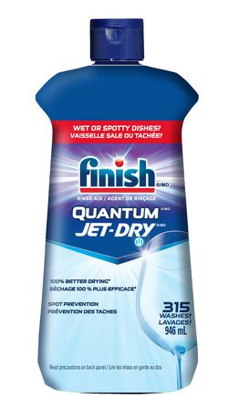 Finish Jet-Dry, Produit de rinçage pour lave-vaisselle, Quantum