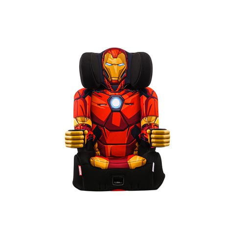 KidsEmbrace Marvel Avengers Iron Man Combination Booster Car Seat ...