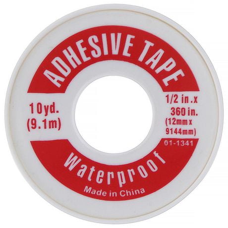 Equate Waterproof Tape, 12.7 mm x 9.1 m/1 Roll