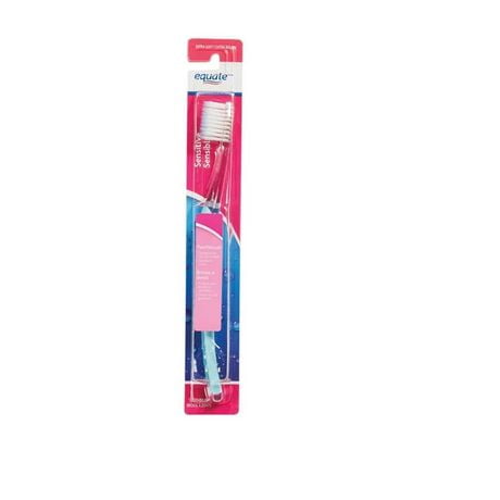 Equate Extra Soft Sensitive Toothbrush, 1 Toothbrush, Extra Soft